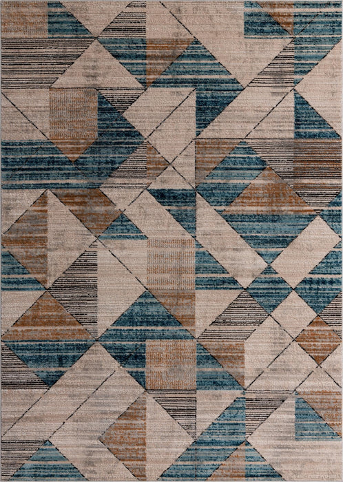 Unique Loom Leipzig Collection Area Rug - Wagner