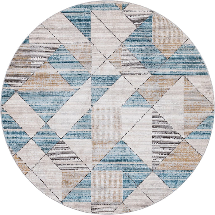 Unique Loom Leipzig Collection Area Rug - Wagner