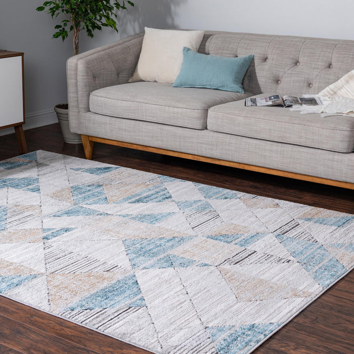 Unique Loom Leipzig Collection Area Rug - Wagner