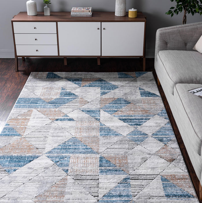 Unique Loom Leipzig Collection Area Rug - Wagner