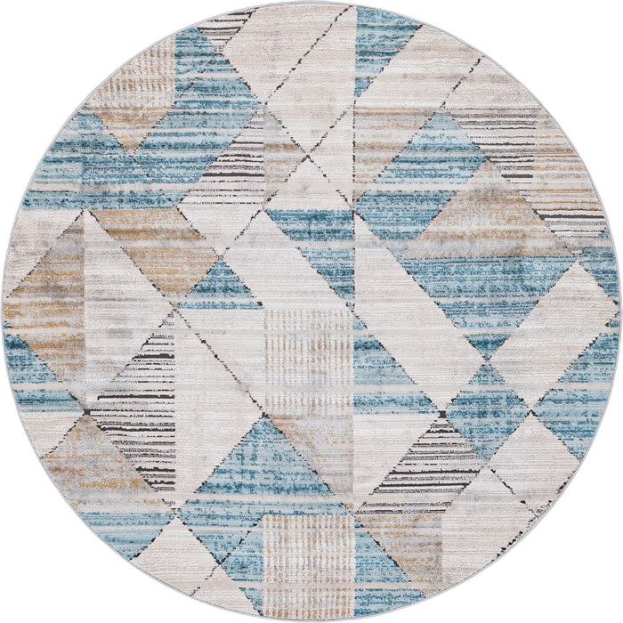 Unique Loom Leipzig Collection Area Rug - Wagner