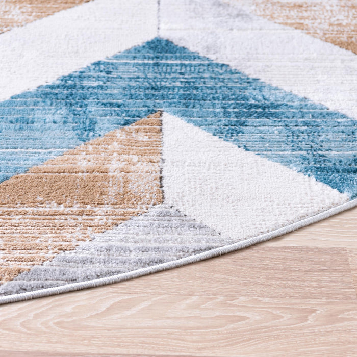 Unique Loom Leipzig Collection Area Rug - Goethe