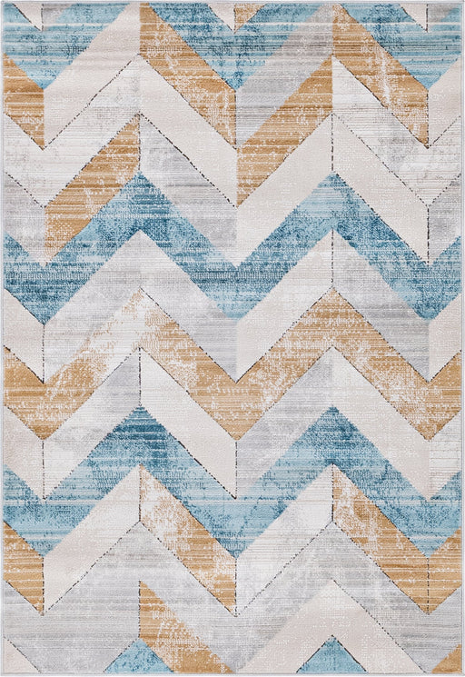 Unique Loom Leipzig Collection Area Rug - Goethe