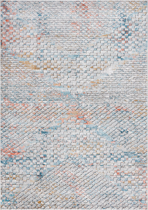 Unique Loom Leipzig Collection Area Rug - Grunderzeit