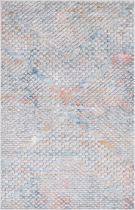 Unique Loom Leipzig Collection Area Rug - Grunderzeit