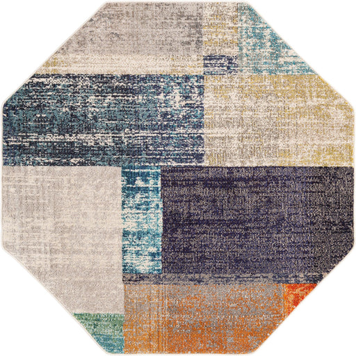 Unique Loom Vivid Collection Area Rug - Hyderabad