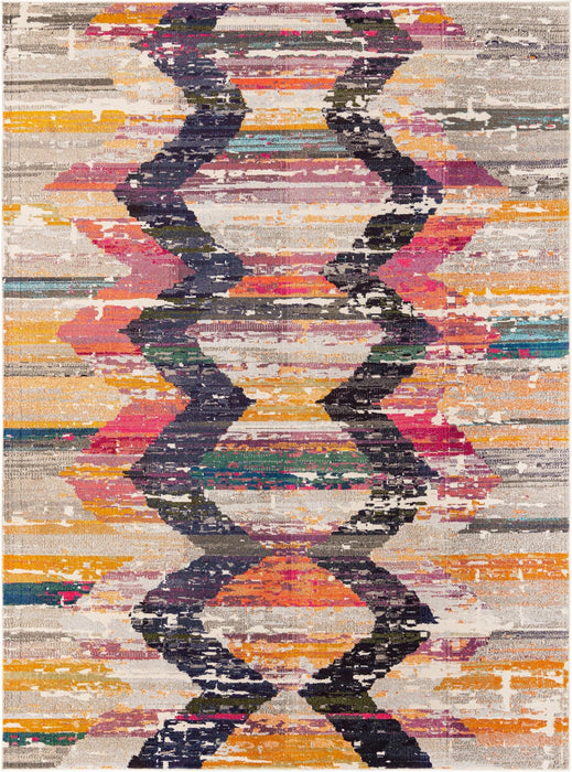 Unique Loom Vivid Collection Area Rug - Surat