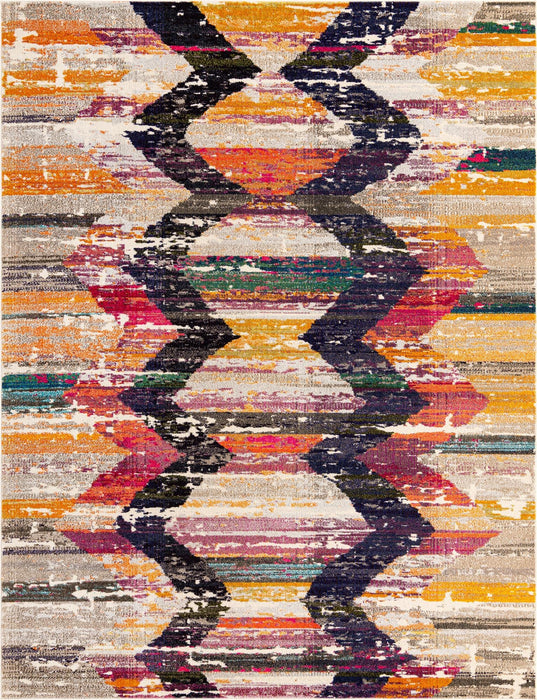 Unique Loom Vivid Collection Area Rug - Surat