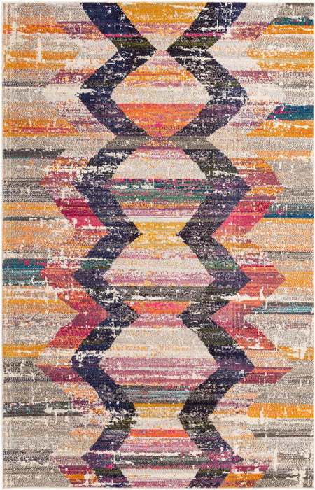 Unique Loom Vivid Collection Area Rug - Surat