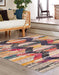 Unique Loom Vivid Collection Area Rug - Surat
