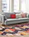 Unique Loom Vivid Collection Area Rug - Surat