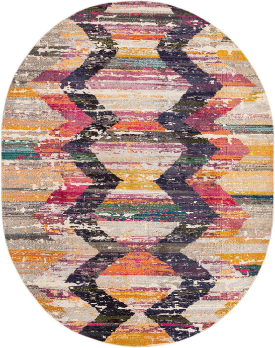 Unique Loom Vivid Collection Area Rug - Surat
