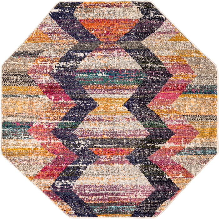 Unique Loom Vivid Collection Area Rug - Surat