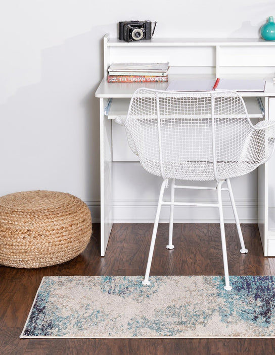 Unique Loom Vivid Collection Area Rug - Mumbai