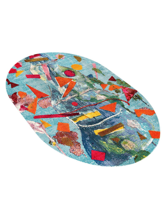 Unique Loom Vivid Collection Area Rug - Lucknow