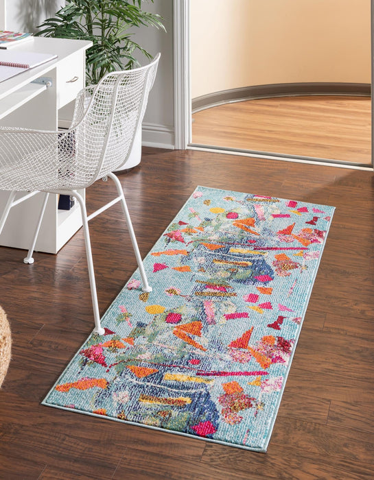 Unique Loom Vivid Collection Area Rug - Lucknow