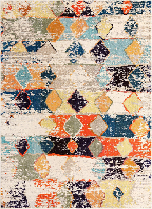 Unique Loom Vivid Collection Area Rug - Chennai