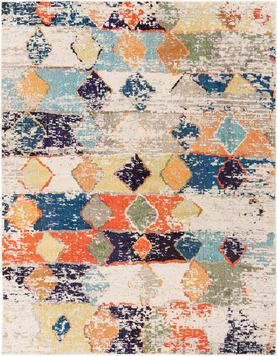Unique Loom Vivid Collection Area Rug - Chennai
