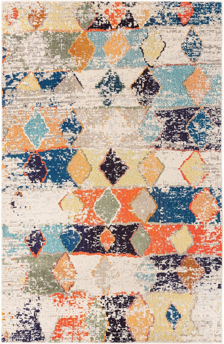Unique Loom Vivid Collection Area Rug - Chennai