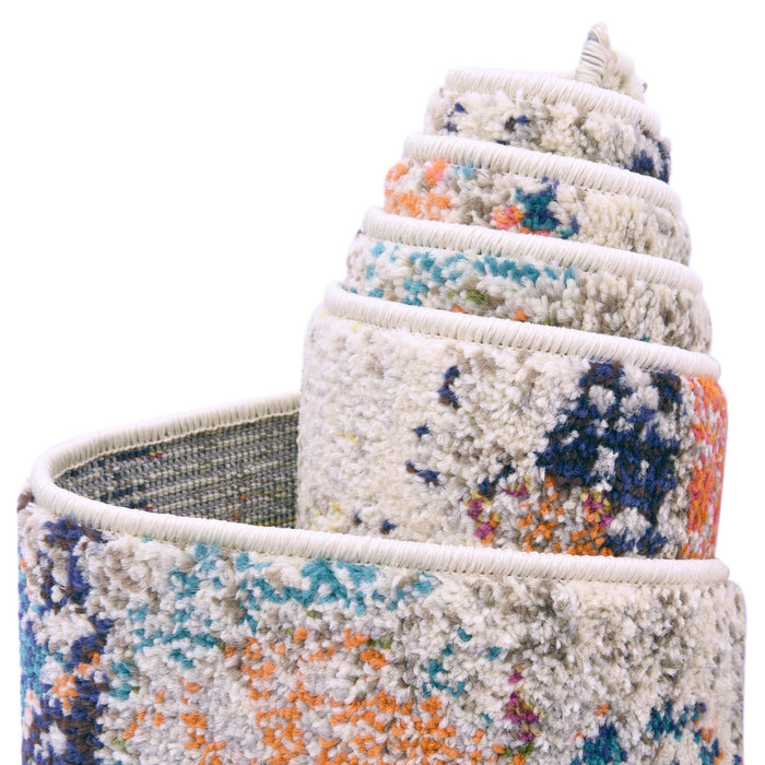 Unique Loom Vivid Collection Area Rug - Chennai