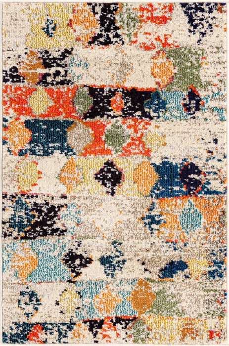 Unique Loom Vivid Collection Area Rug - Chennai