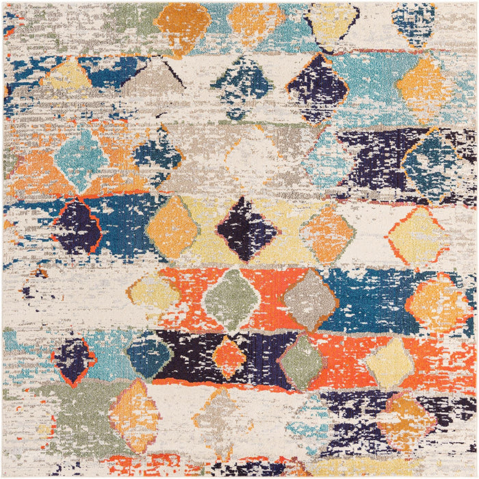 Unique Loom Vivid Collection Area Rug - Chennai