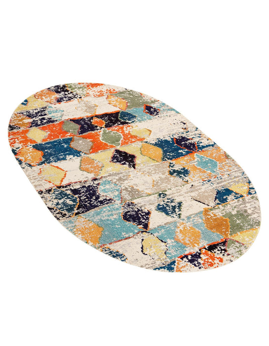 Unique Loom Vivid Collection Area Rug - Chennai