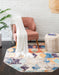 Unique Loom Vivid Collection Area Rug - Chennai