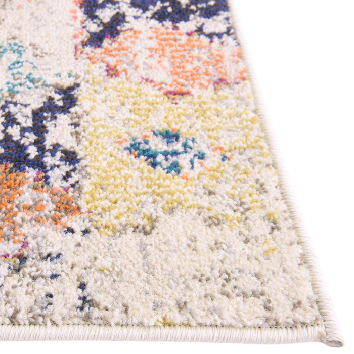 Unique Loom Vivid Collection Area Rug - Chennai