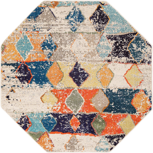 Unique Loom Vivid Collection Area Rug - Chennai