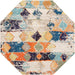 Unique Loom Vivid Collection Area Rug - Chennai