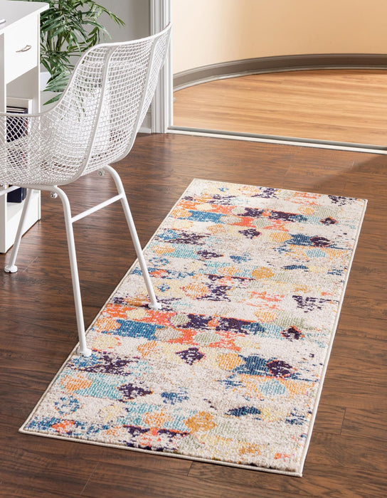 Unique Loom Vivid Collection Area Rug - Chennai