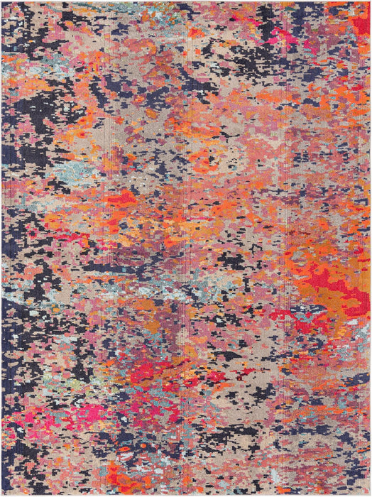 Unique Loom Vivid Collection Area Rug - Ahmedabad