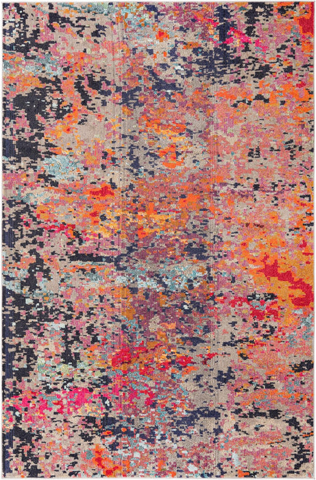 Unique Loom Vivid Collection Area Rug - Ahmedabad