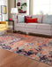 Unique Loom Vivid Collection Area Rug - Ahmedabad