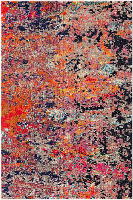 Unique Loom Vivid Collection Area Rug - Ahmedabad
