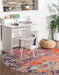 Unique Loom Vivid Collection Area Rug - Ahmedabad