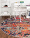 Unique Loom Vivid Collection Area Rug - Ahmedabad