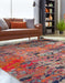 Unique Loom Vivid Collection Area Rug - Ahmedabad