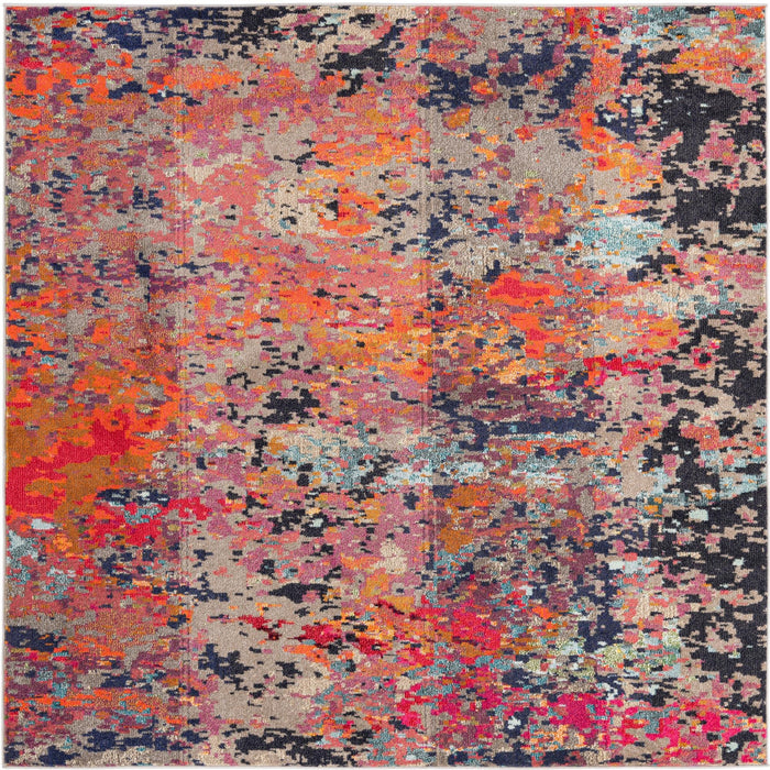 Unique Loom Vivid Collection Area Rug - Ahmedabad