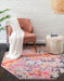 Unique Loom Vivid Collection Area Rug - Ahmedabad