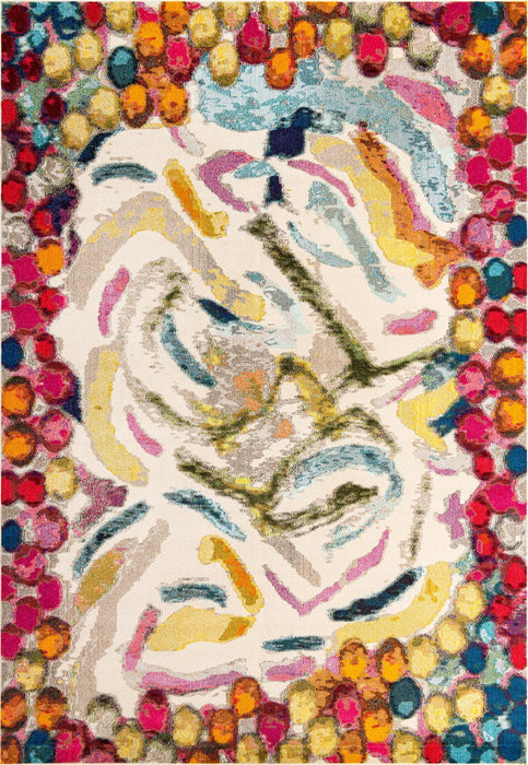 Unique Loom Vivid Collection Area Rug - Jaipur