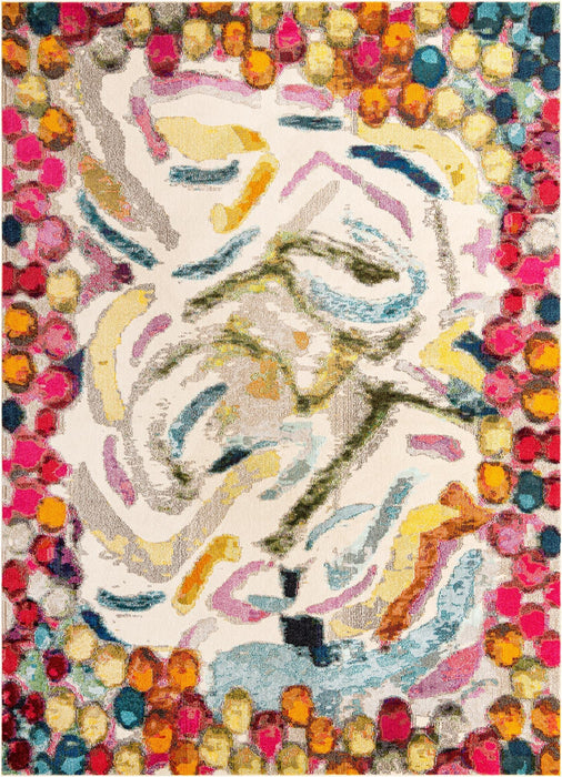 Unique Loom Vivid Collection Area Rug - Jaipur