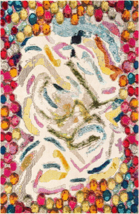 Unique Loom Vivid Collection Area Rug - Jaipur