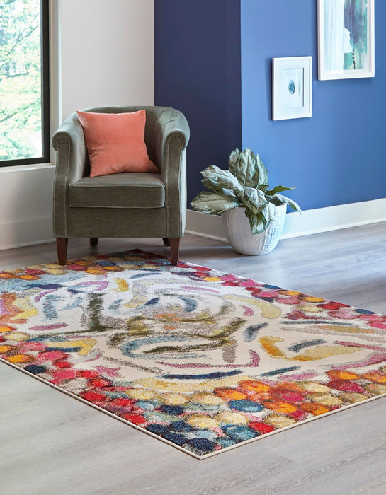 Unique Loom Vivid Collection Area Rug - Jaipur