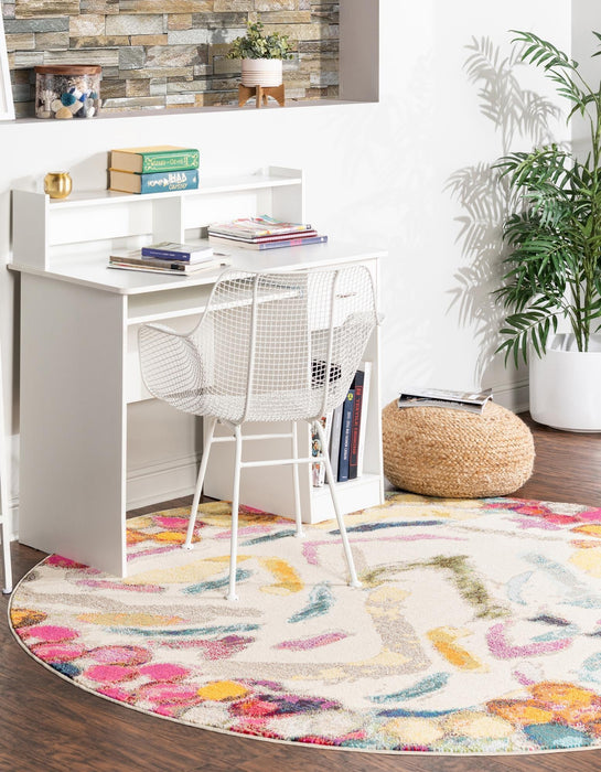 Unique Loom Vivid Collection Area Rug - Jaipur