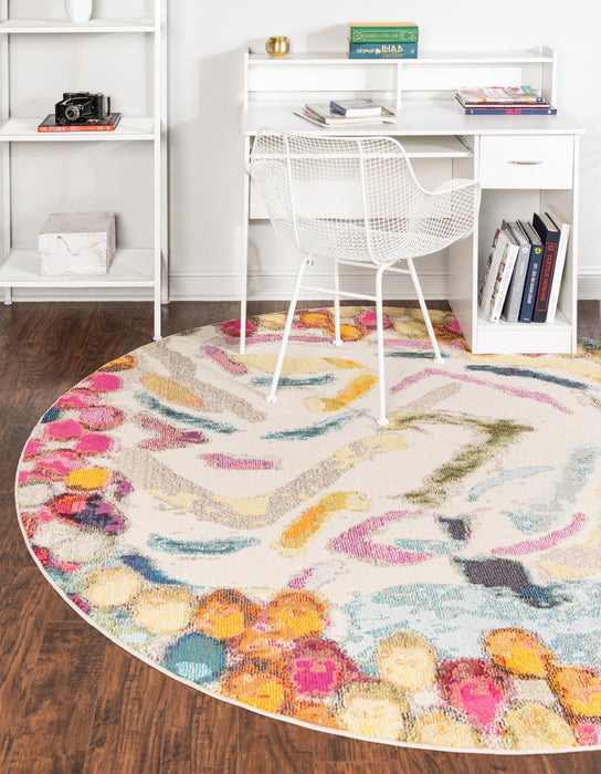Unique Loom Vivid Collection Area Rug - Jaipur