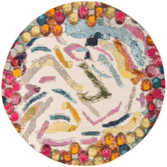 Unique Loom Vivid Collection Area Rug - Jaipur