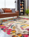 Unique Loom Vivid Collection Area Rug - Jaipur