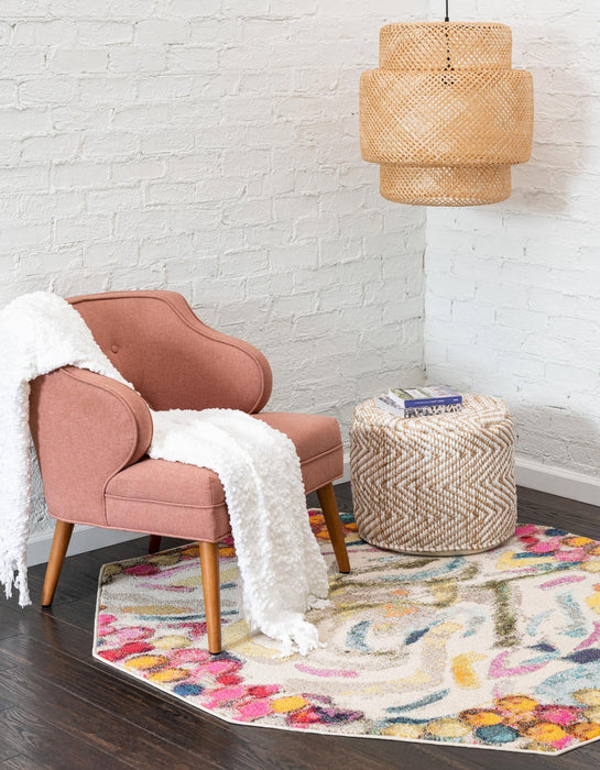 Unique Loom Vivid Collection Area Rug - Jaipur